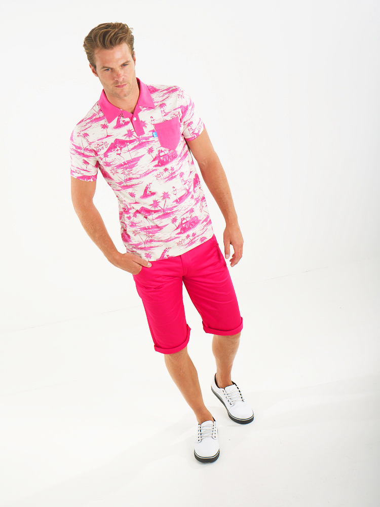 4. Bunker 5'O Polo - Hot Pink