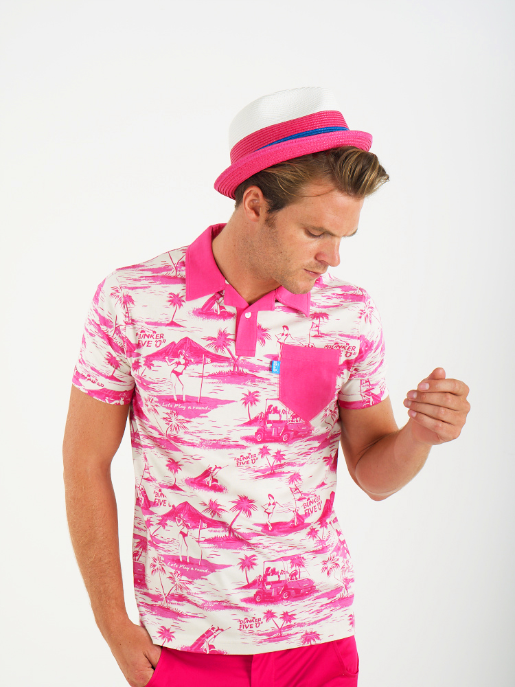 5. Bunker 5'O Polo - Hot Pink